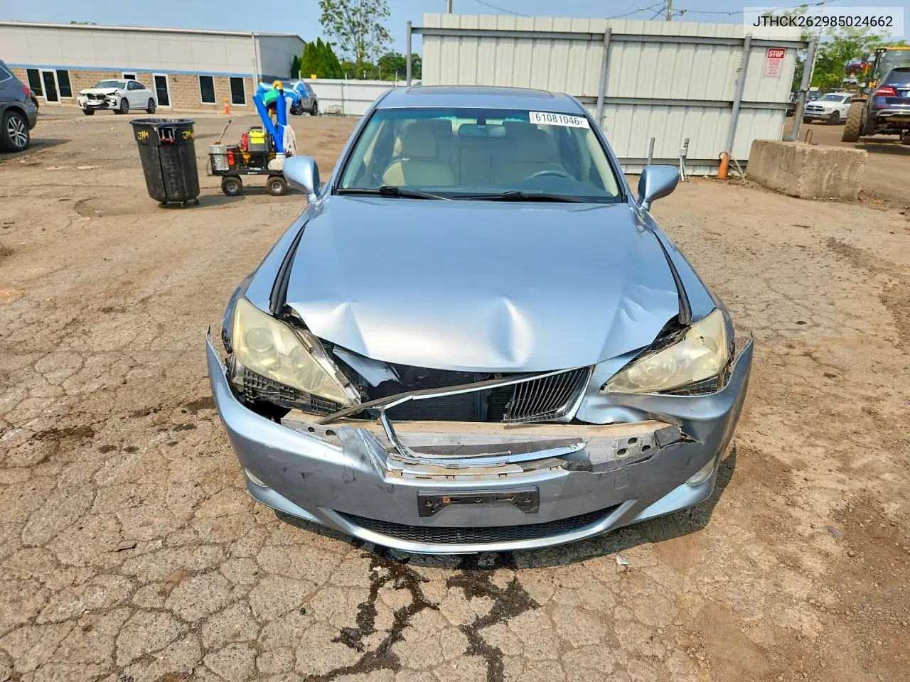 2008 Lexus Is 250 VIN: JTHCK262985024662 Lot: 61081046