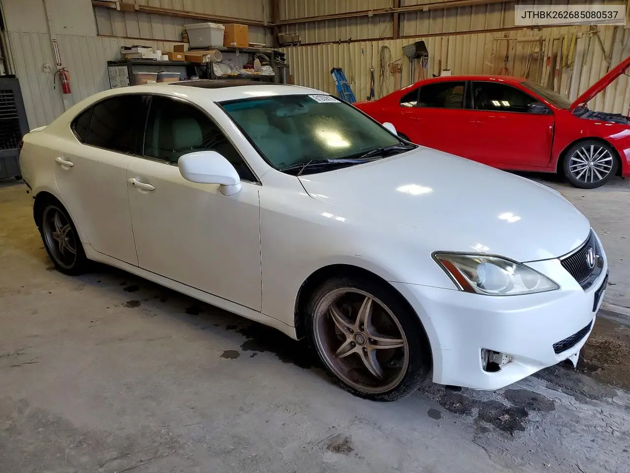2008 Lexus Is 250 VIN: JTHBK262685080537 Lot: 61203816
