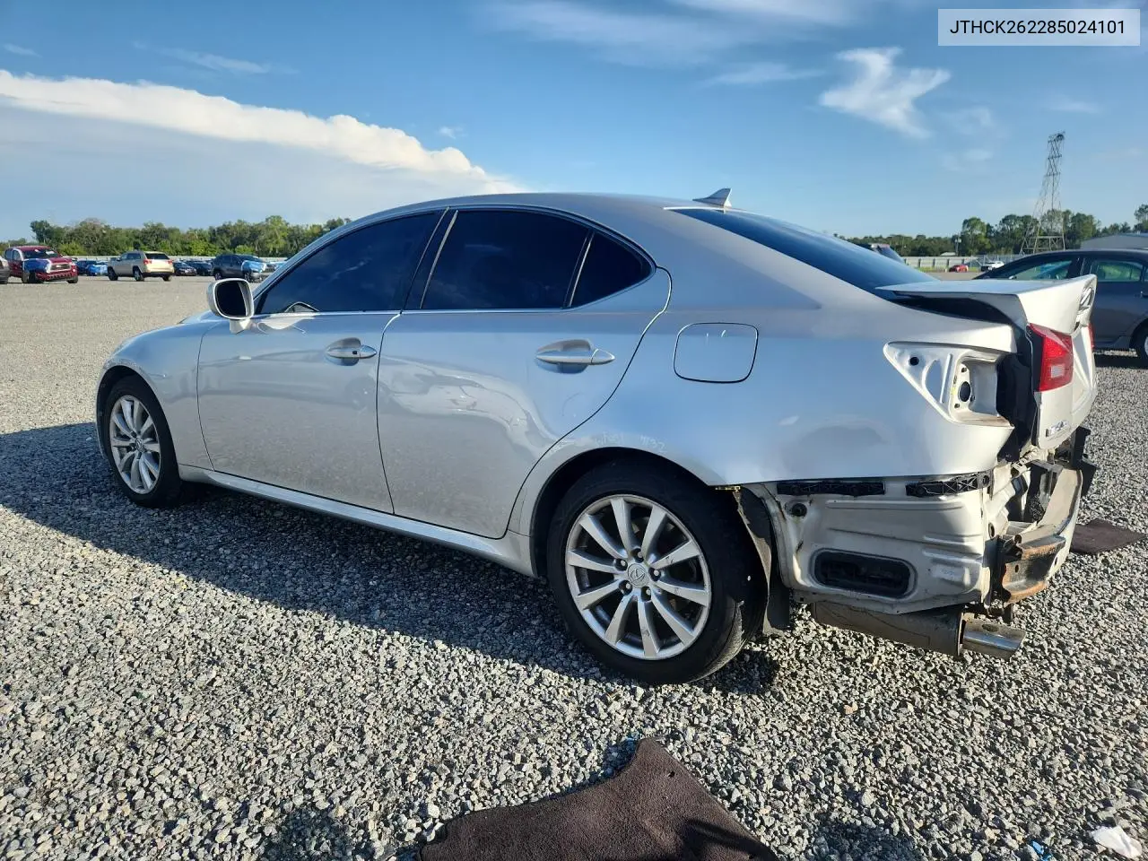 2008 Lexus Is 250 VIN: JTHCK262285024101 Lot: 61537436