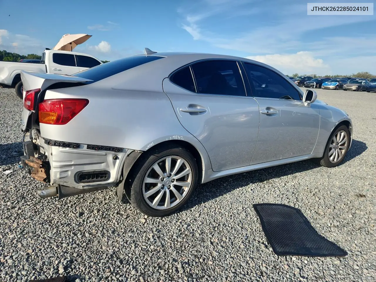 2008 Lexus Is 250 VIN: JTHCK262285024101 Lot: 61537436