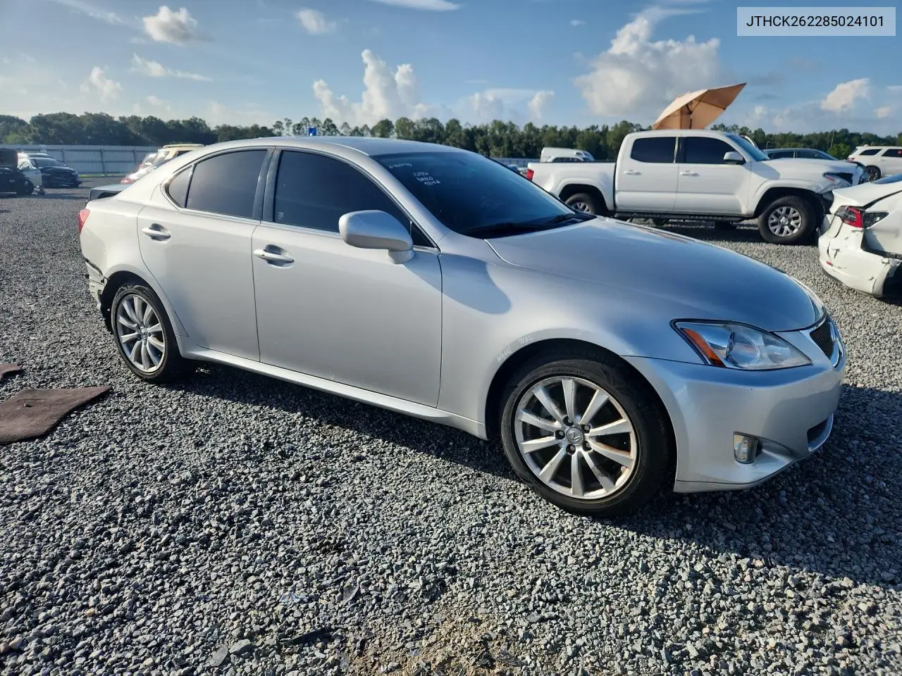2008 Lexus Is 250 VIN: JTHCK262285024101 Lot: 61537436