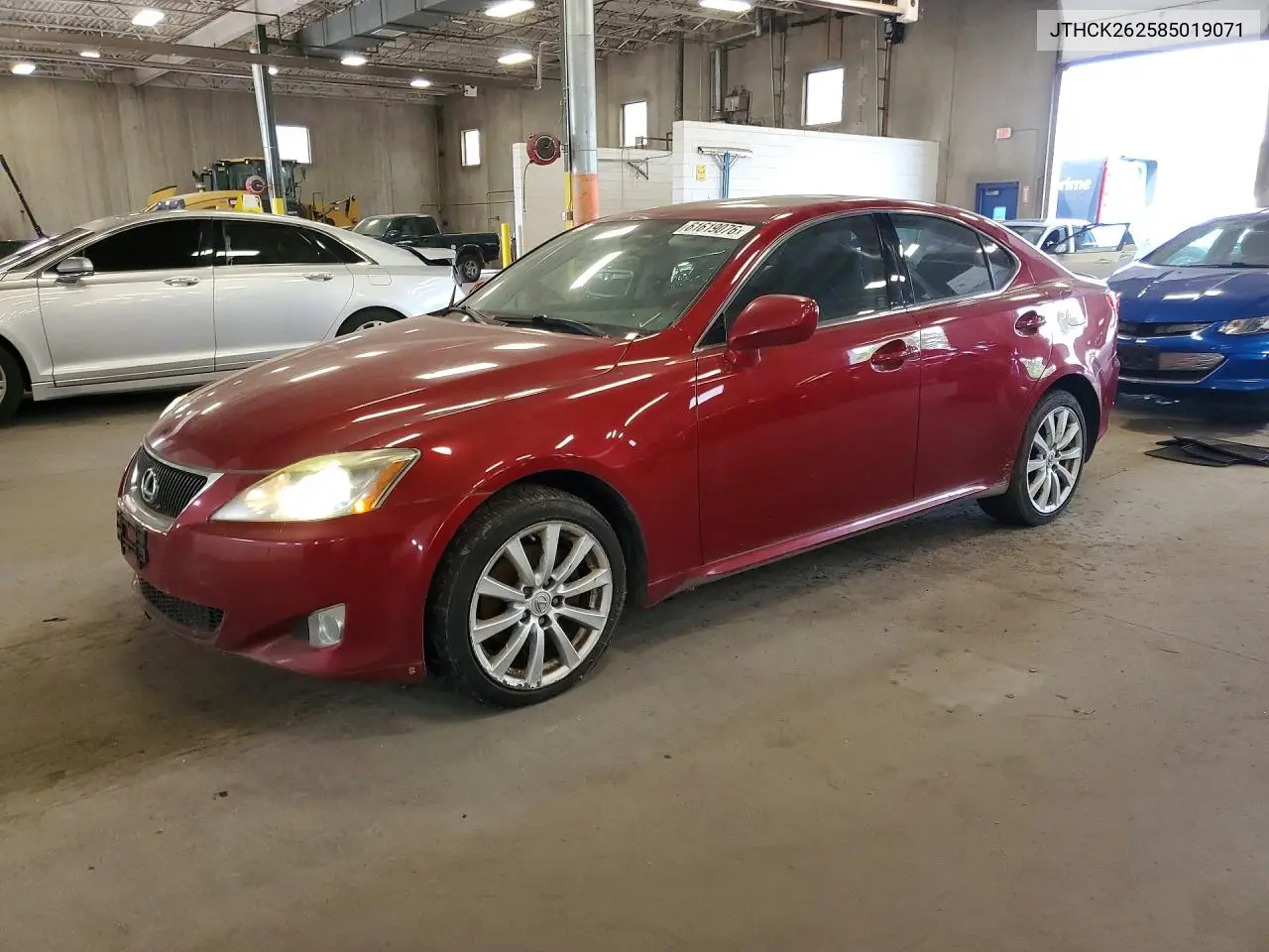 2008 Lexus Is 250 VIN: JTHCK262585019071 Lot: 61619076