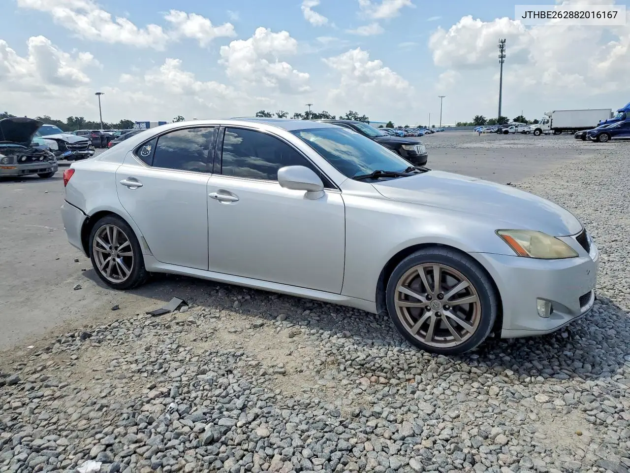 2008 Lexus Is 350 VIN: JTHBE262882016167 Lot: 61864486