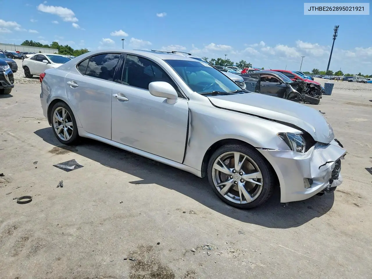 2009 Lexus Is 350 VIN: JTHBE262895021921 Lot: 52544736