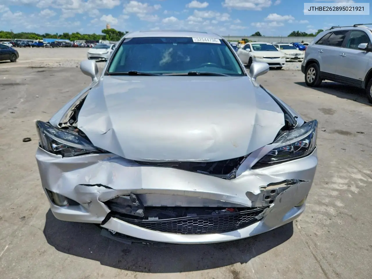 2009 Lexus Is 350 VIN: JTHBE262895021921 Lot: 52544736