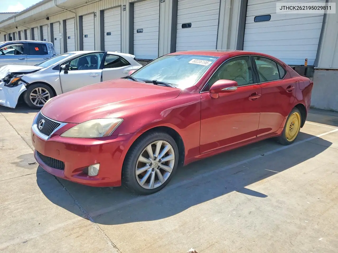 2009 Lexus Is 250 VIN: JTHCK262195029811 Lot: 60236196