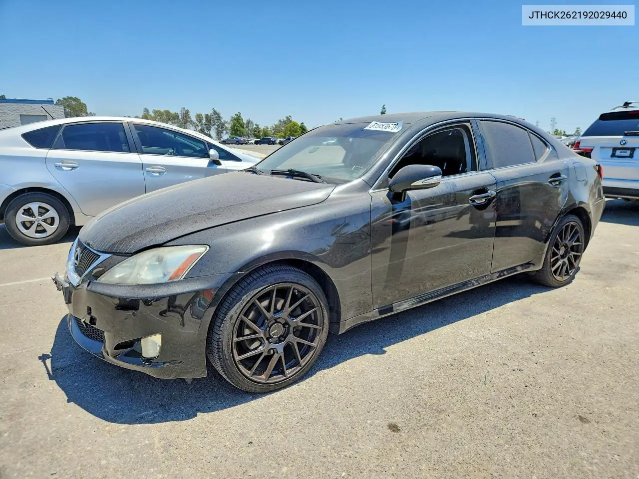 2009 Lexus Is 250 VIN: JTHCK262192029440 Lot: 61953676