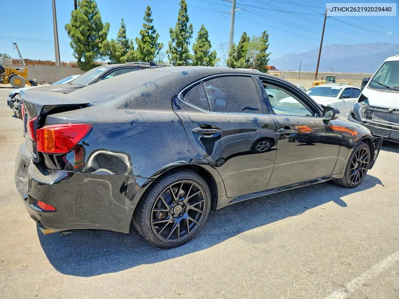 2009 Lexus Is 250 VIN: JTHCK262192029440 Lot: 61953676