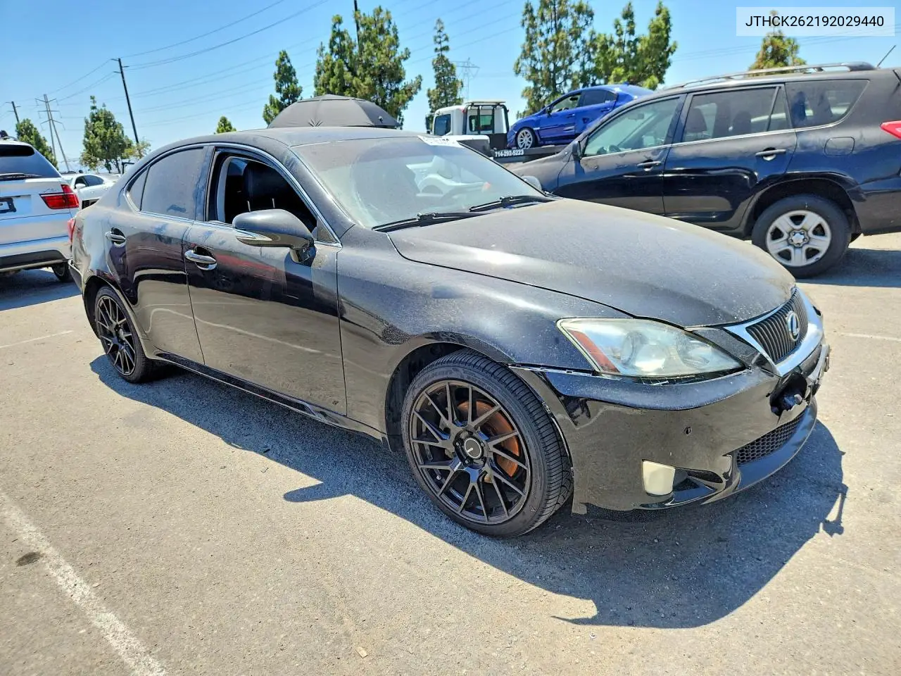 2009 Lexus Is 250 VIN: JTHCK262192029440 Lot: 61953676