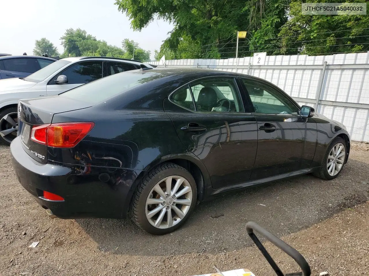 2010 Lexus Is 250 VIN: JTHCF5C21A5040032 Lot: 59162656