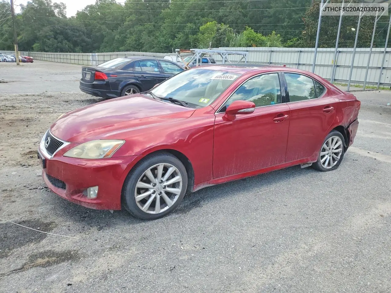 2010 Lexus Is 250 VIN: JTHCF5C20A2033039 Lot: 60630836