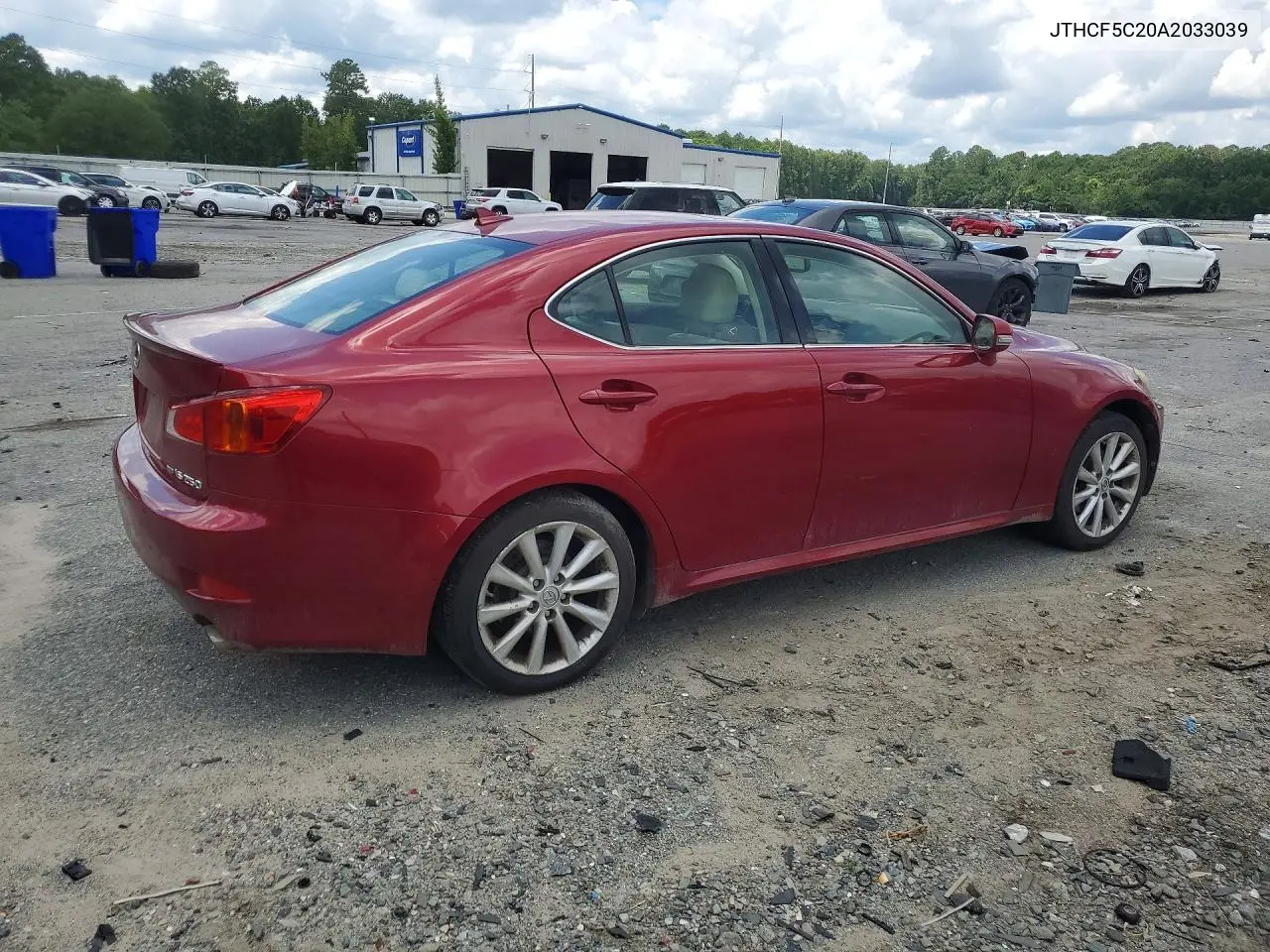 2010 Lexus Is 250 VIN: JTHCF5C20A2033039 Lot: 60630836