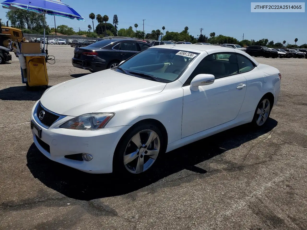 2010 Lexus Is 250 VIN: JTHFF2C22A2514065 Lot: 60987336