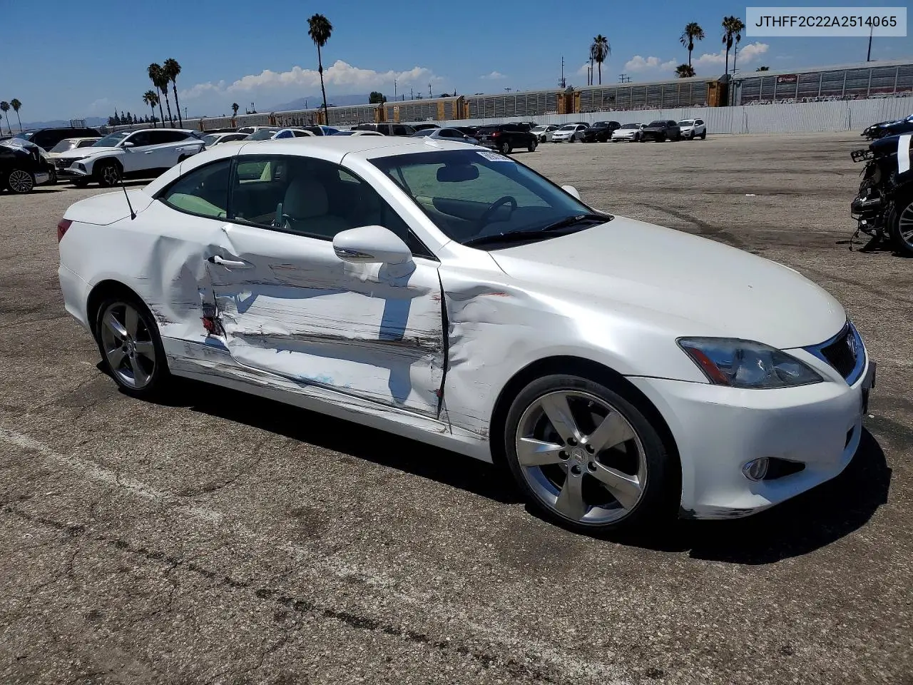 2010 Lexus Is 250 VIN: JTHFF2C22A2514065 Lot: 60987336