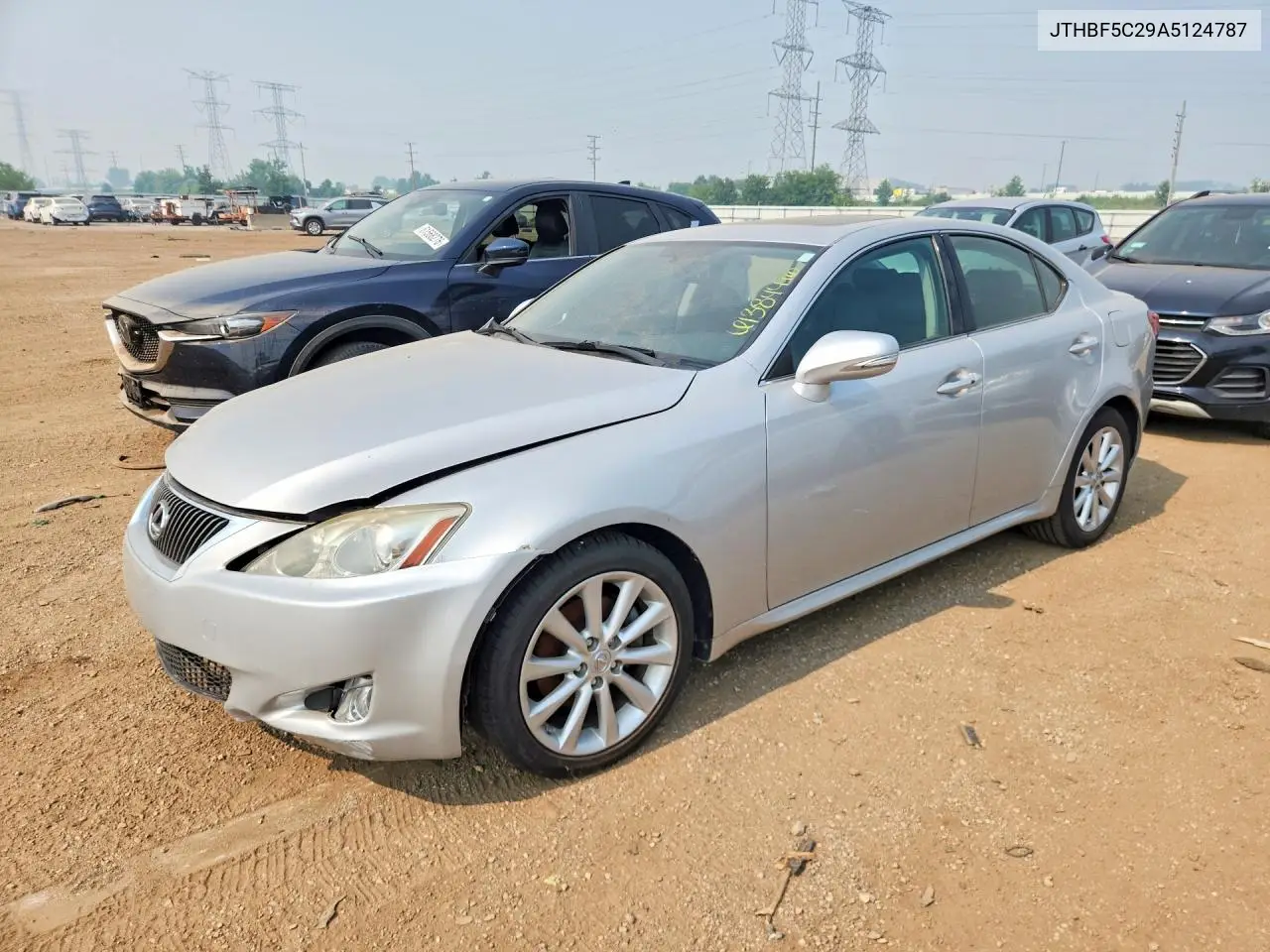 2010 Lexus Is 250 VIN: JTHBF5C29A5124787 Lot: 61384996