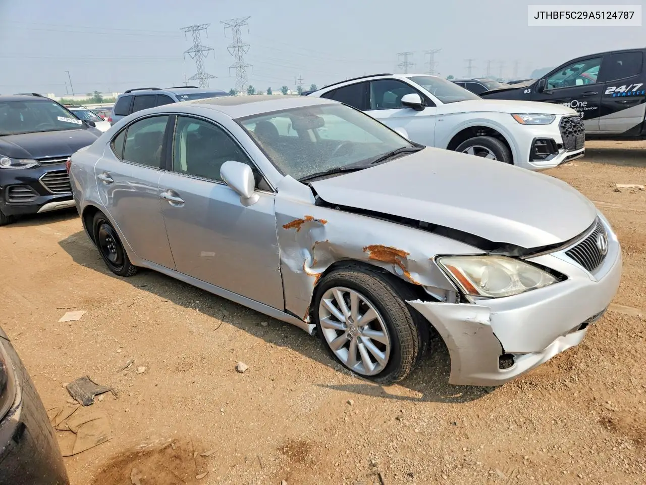 2010 Lexus Is 250 VIN: JTHBF5C29A5124787 Lot: 61384996