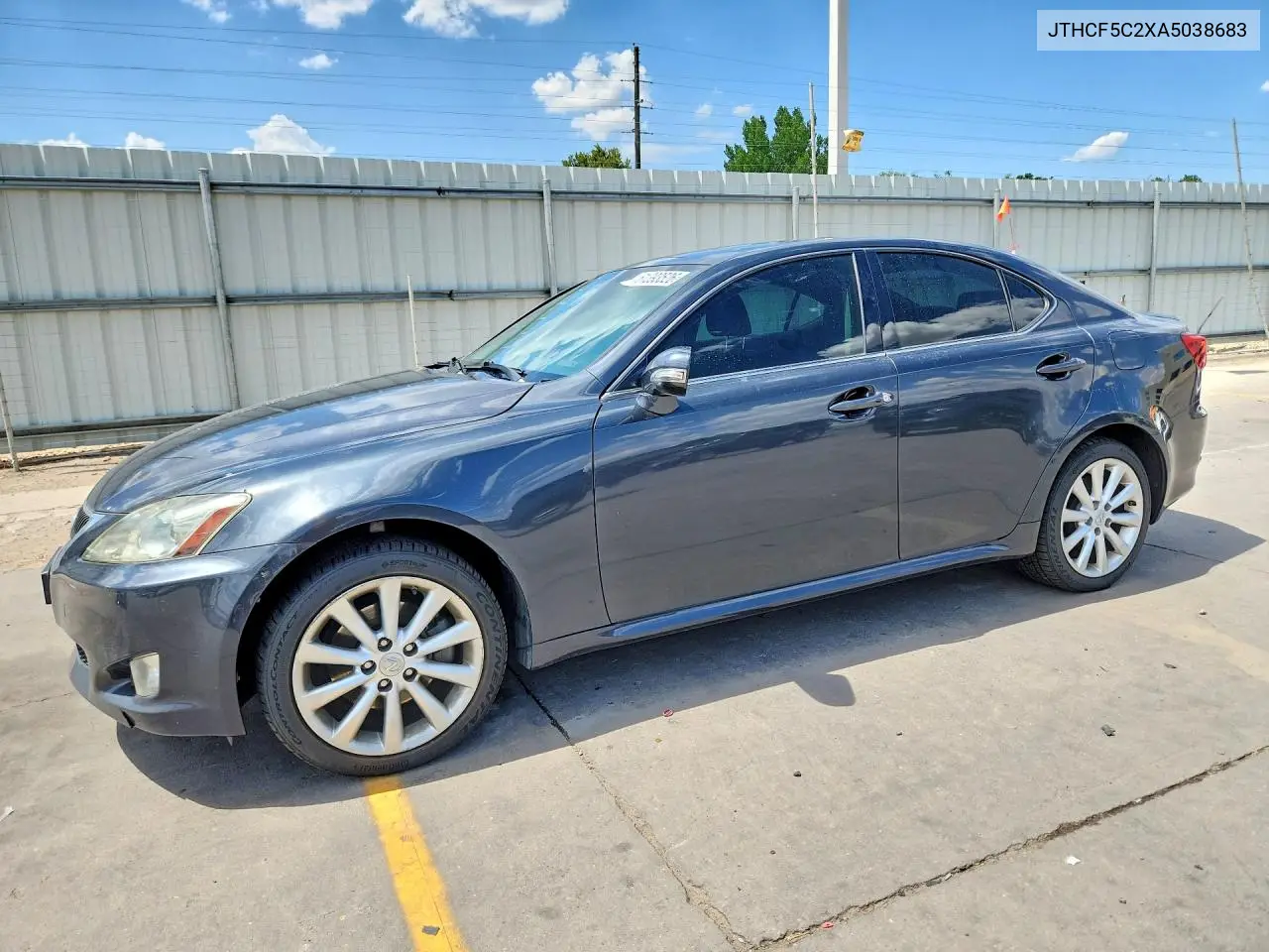2010 Lexus Is 250 VIN: JTHCF5C2XA5038683 Lot: 61393526