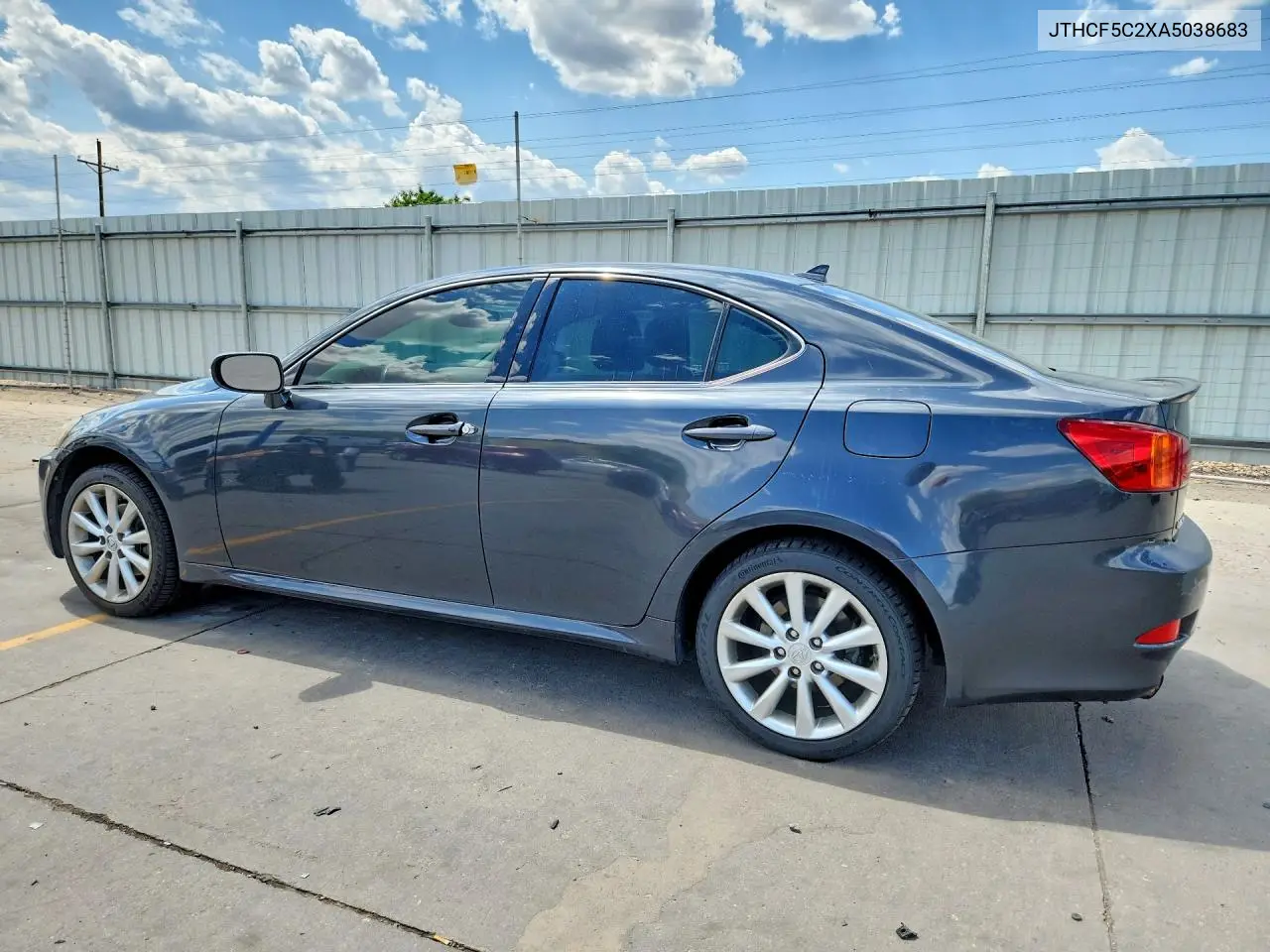 2010 Lexus Is 250 VIN: JTHCF5C2XA5038683 Lot: 61393526