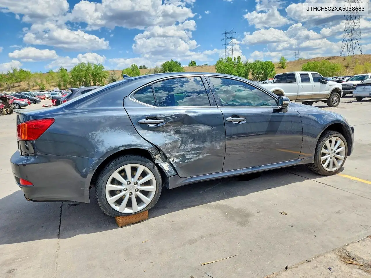 2010 Lexus Is 250 VIN: JTHCF5C2XA5038683 Lot: 61393526