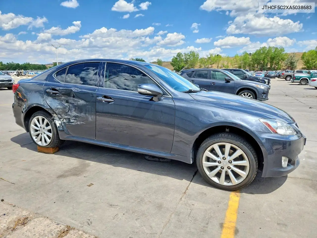 2010 Lexus Is 250 VIN: JTHCF5C2XA5038683 Lot: 61393526