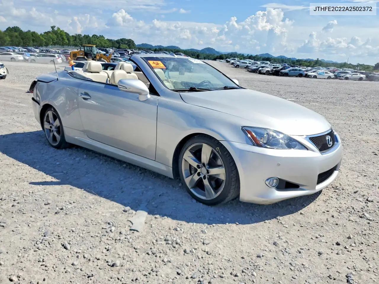 2010 Lexs Is350 VIN: JTHFE2C22A2502372 Lot: 61607526