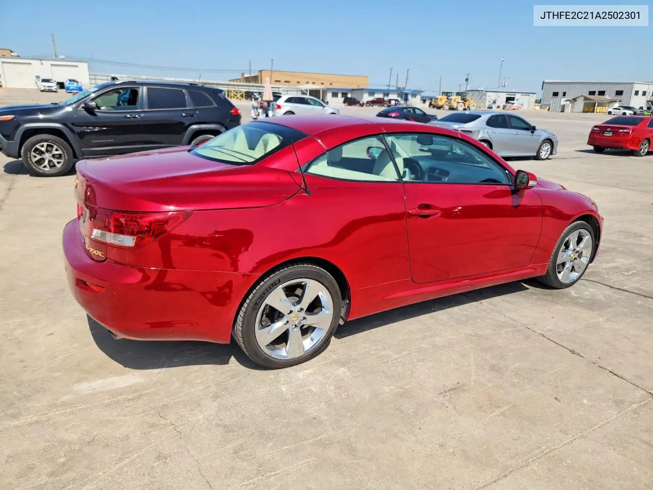 2010 Lexus Is 350 VIN: JTHFE2C21A2502301 Lot: 61979076