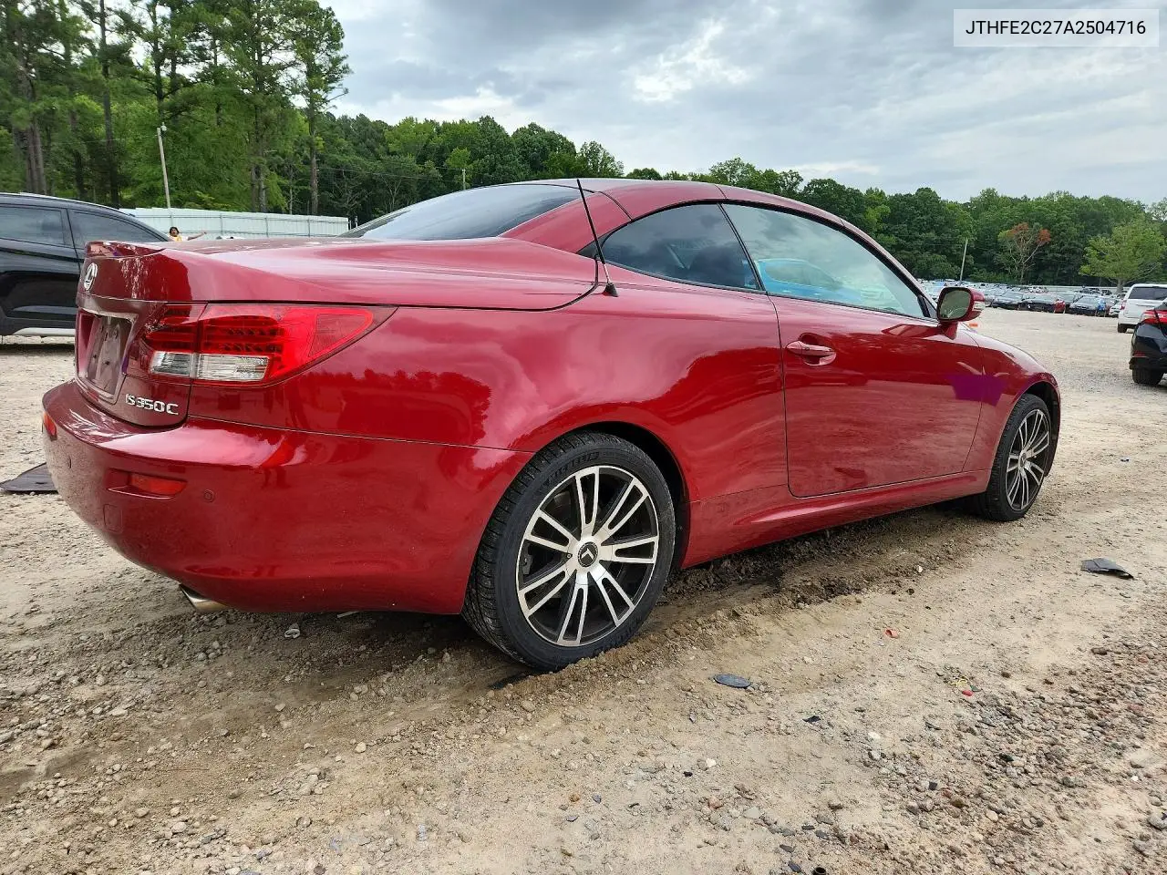 2010 Lexus Is 350 VIN: JTHFE2C27A2504716 Lot: 62117766