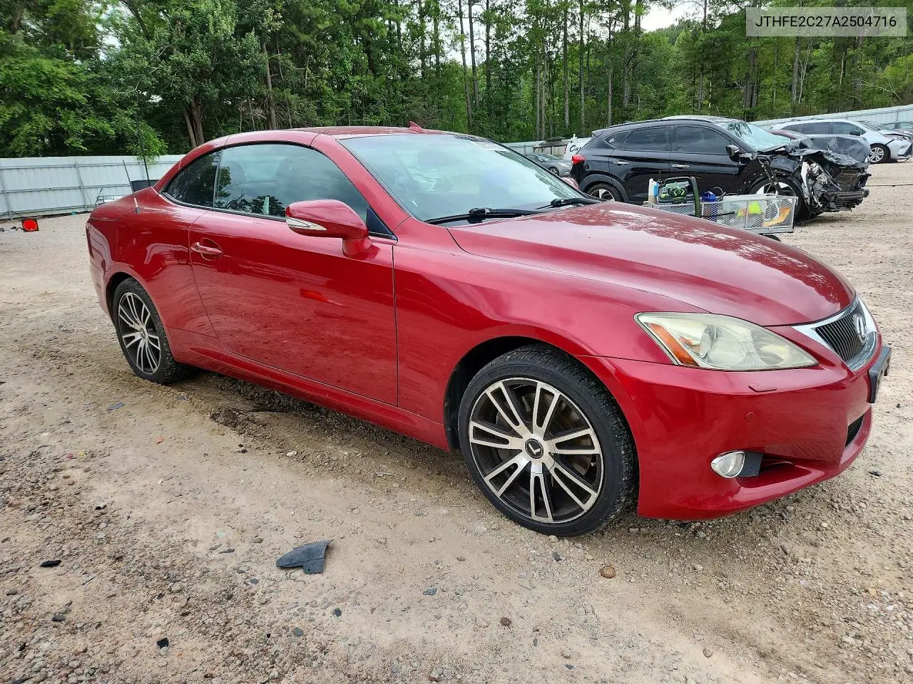 2010 Lexus Is 350 VIN: JTHFE2C27A2504716 Lot: 62117766