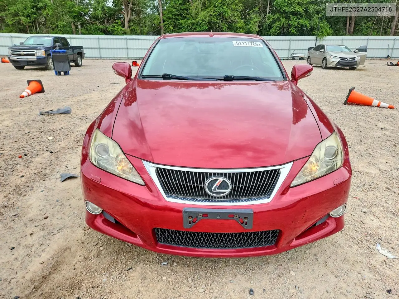 2010 Lexus Is 350 VIN: JTHFE2C27A2504716 Lot: 62117766