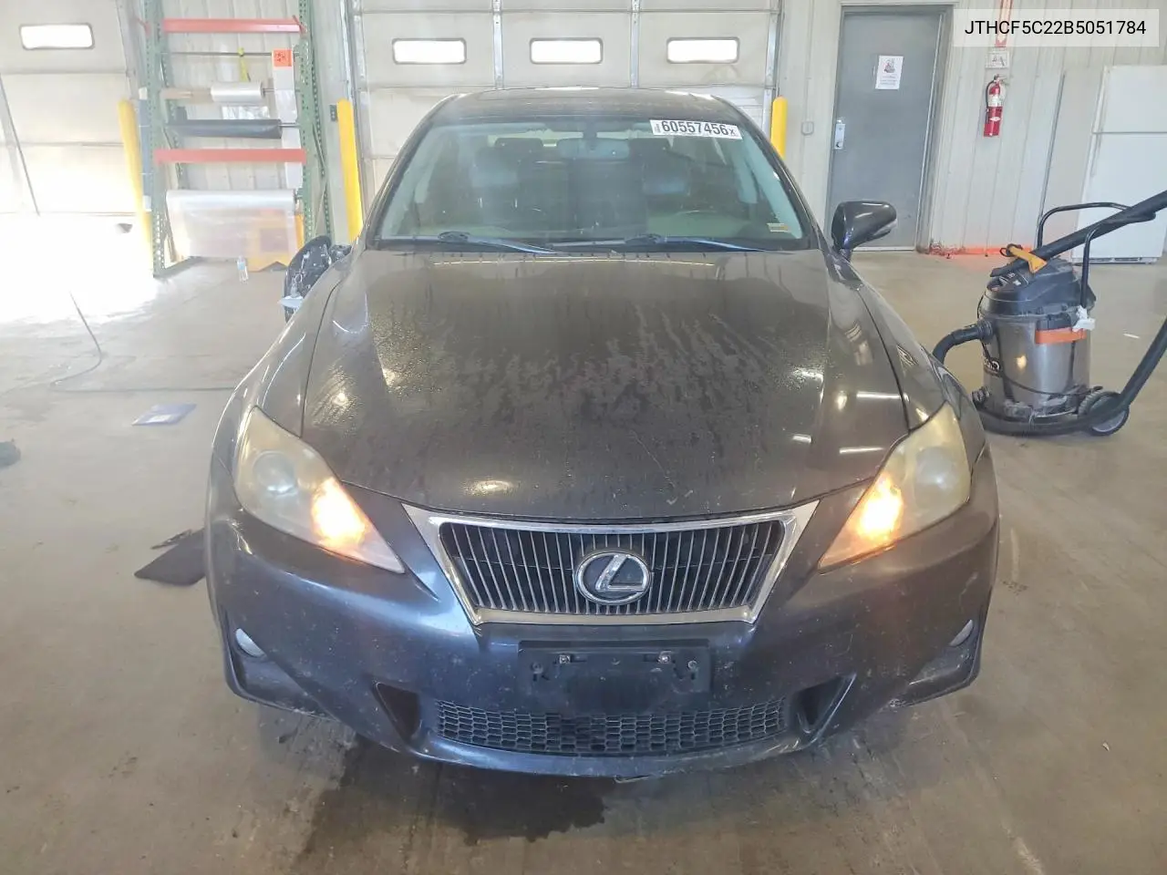 2011 Lexus Is 250 VIN: JTHCF5C22B5051784 Lot: 60557456