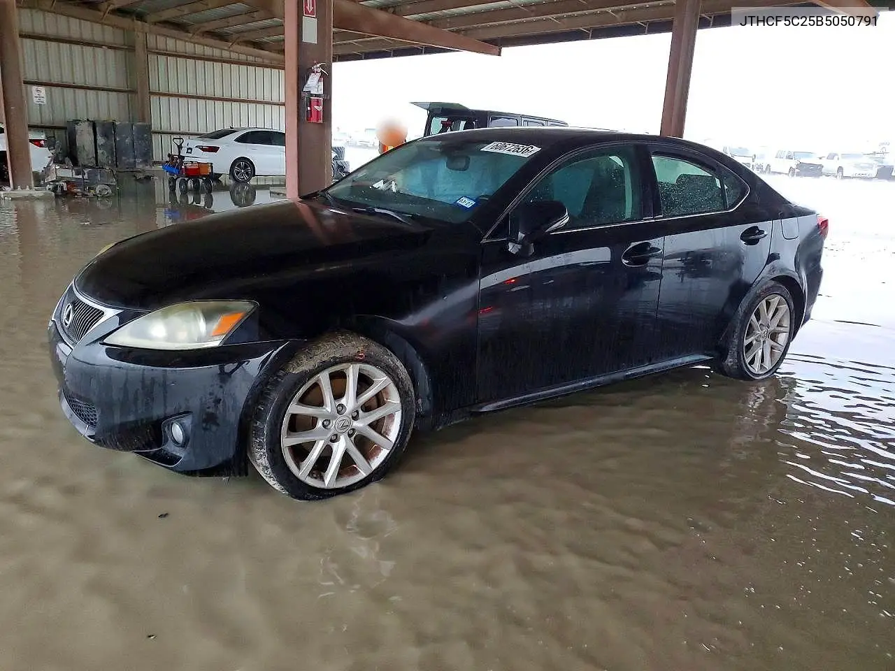 2011 Lexus Is 250 VIN: JTHCF5C25B5050791 Lot: 60672606