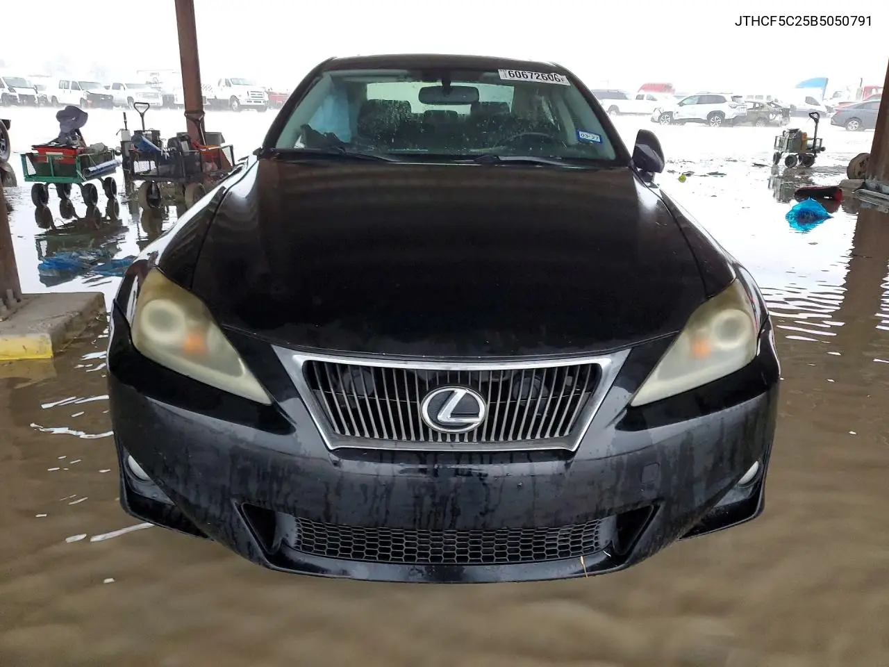 2011 Lexus Is 250 VIN: JTHCF5C25B5050791 Lot: 60672606