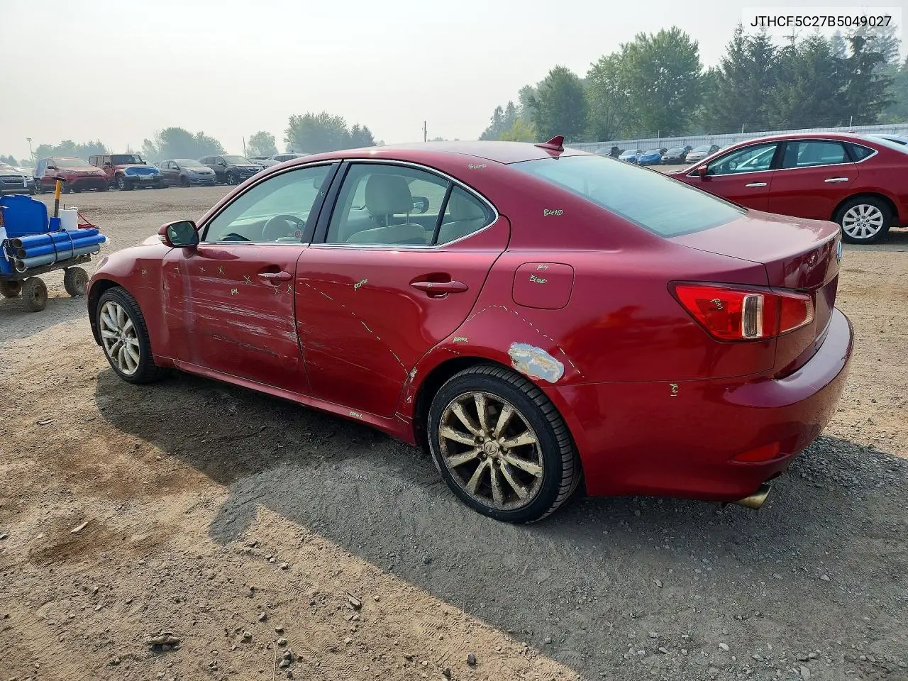 2011 Lexus Is 250 VIN: JTHCF5C27B5049027 Lot: 61146066