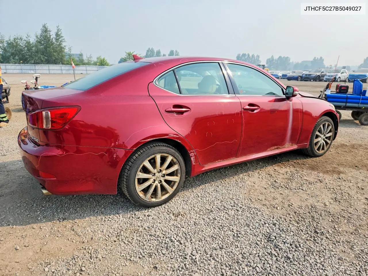2011 Lexus Is 250 VIN: JTHCF5C27B5049027 Lot: 61146066