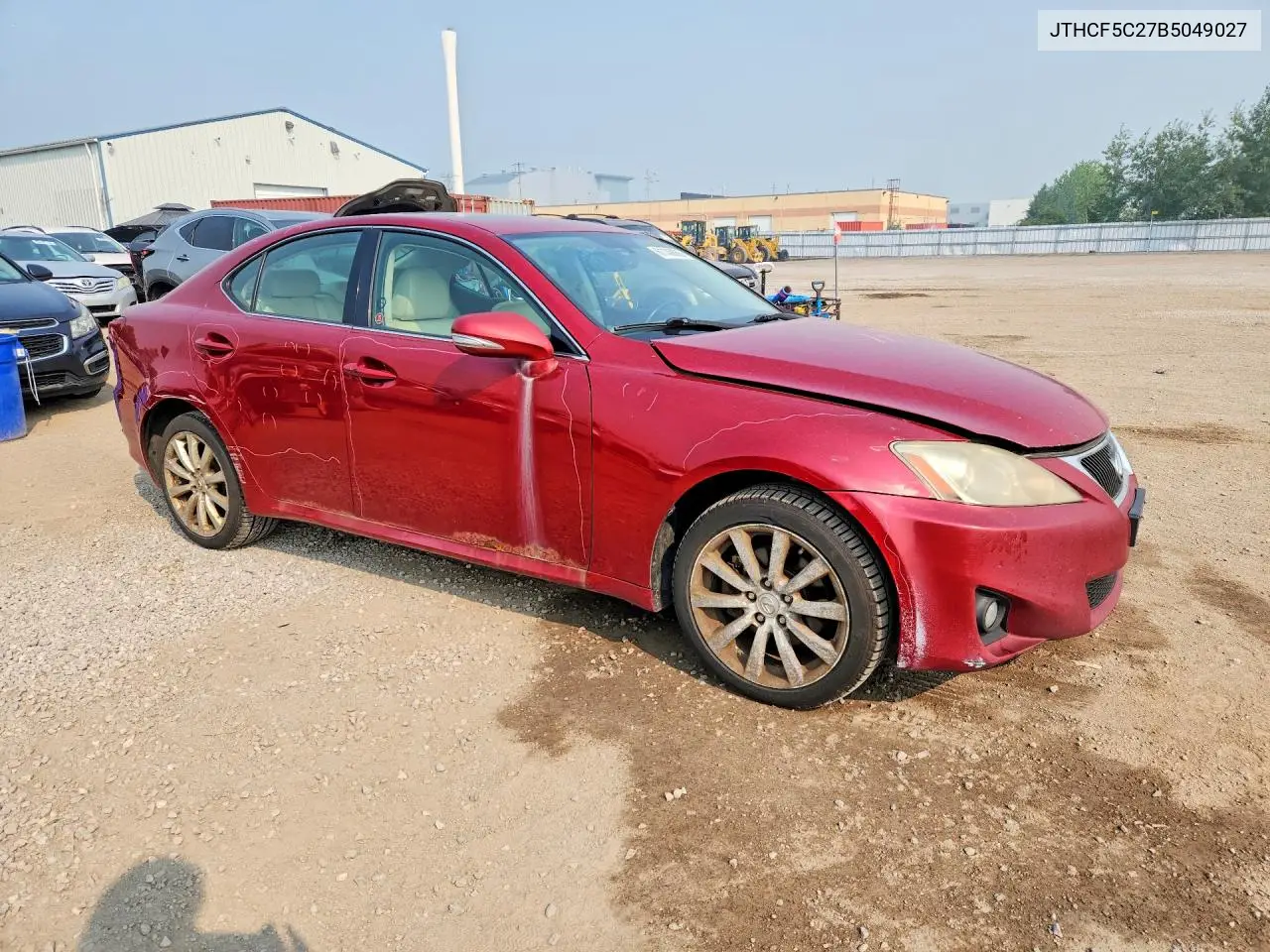2011 Lexus Is 250 VIN: JTHCF5C27B5049027 Lot: 61146066