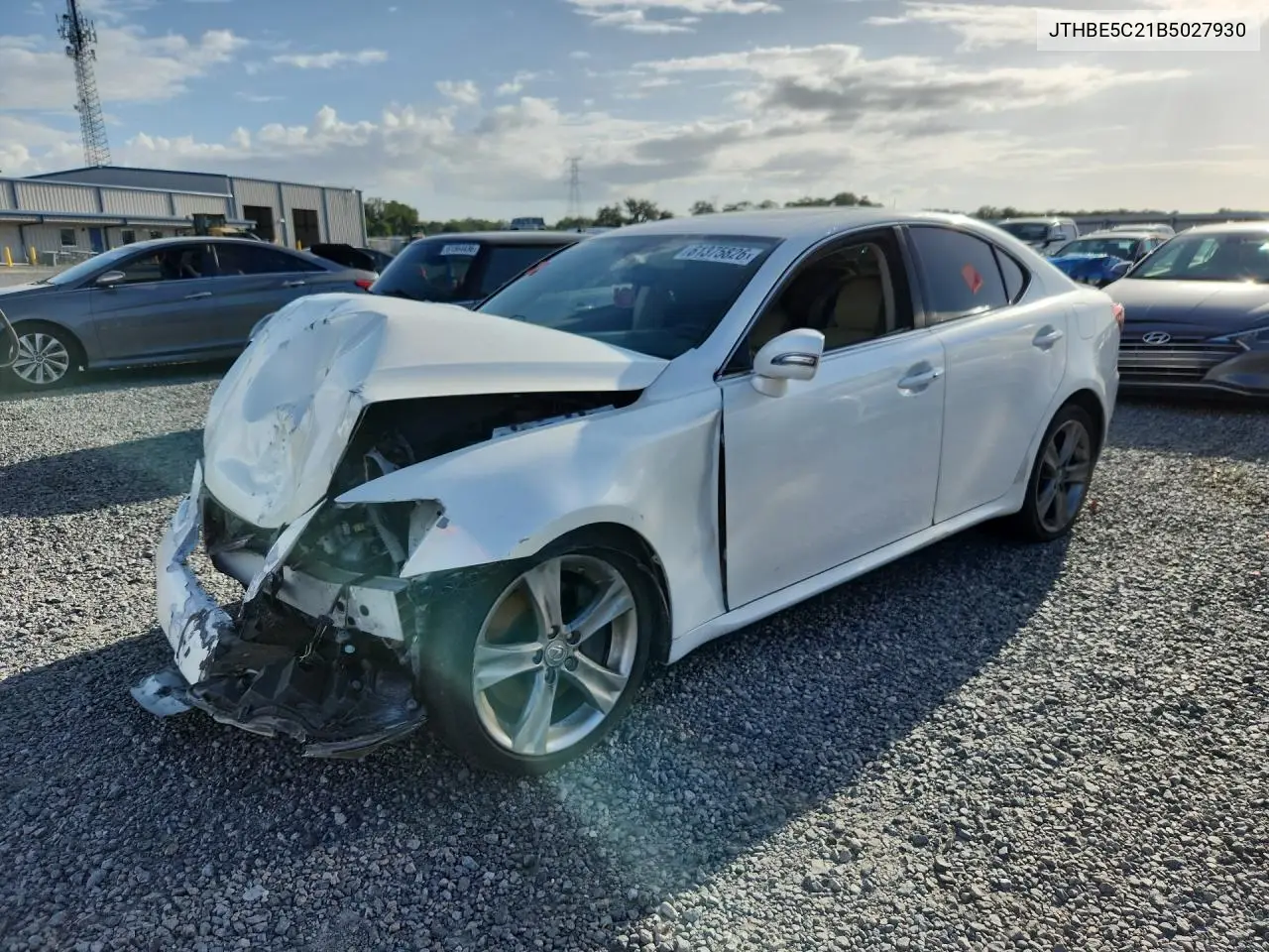 2011 Lexus Is 350 VIN: JTHBE5C21B5027930 Lot: 61375826