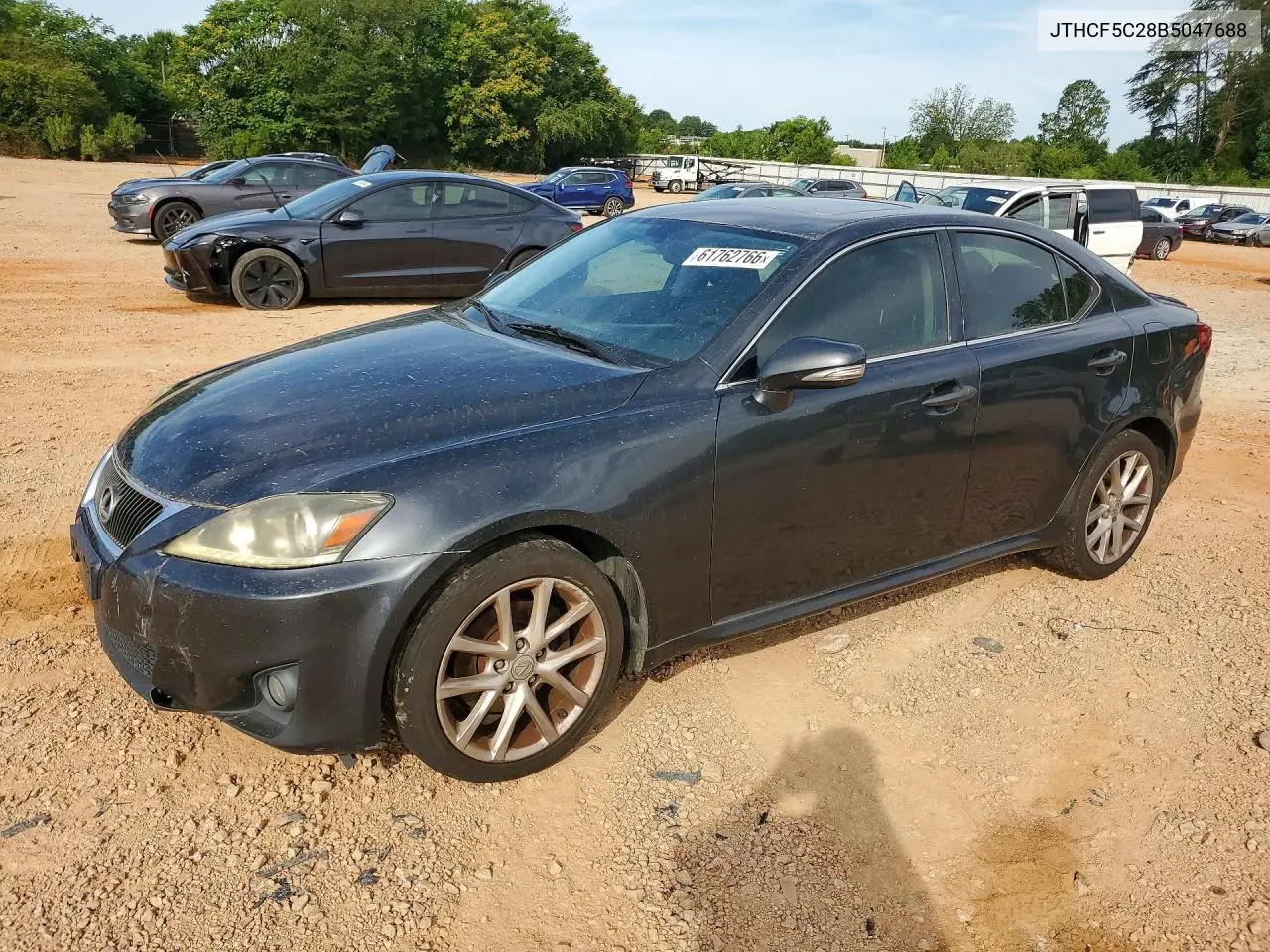 2011 Lexus Is 250 VIN: JTHCF5C28B5047688 Lot: 61762766