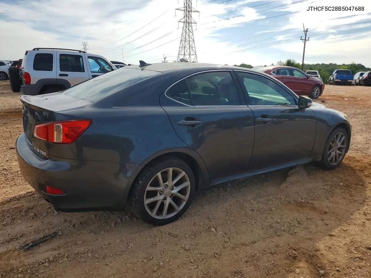 2011 Lexus Is 250 VIN: JTHCF5C28B5047688 Lot: 61762766