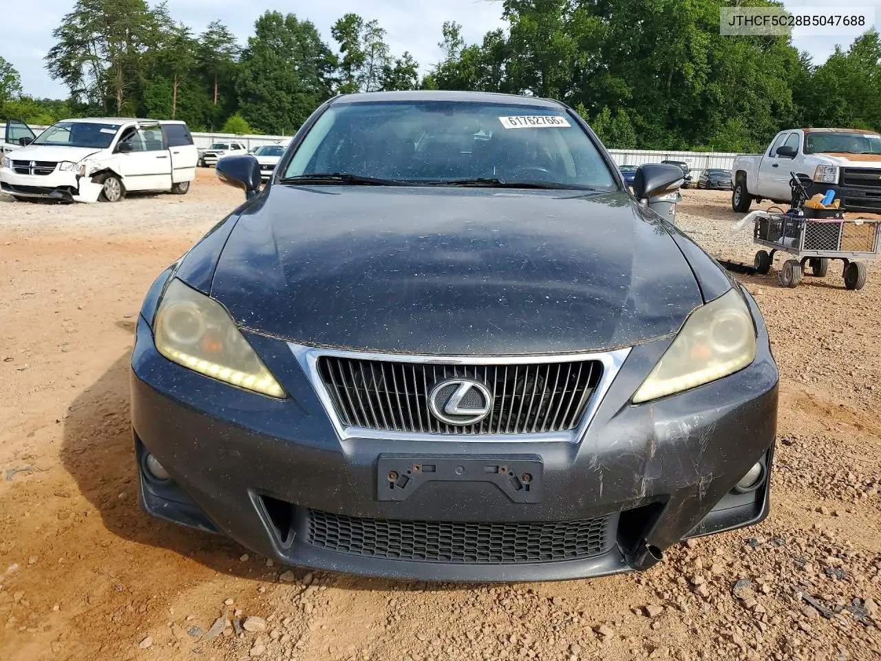 2011 Lexus Is 250 VIN: JTHCF5C28B5047688 Lot: 61762766