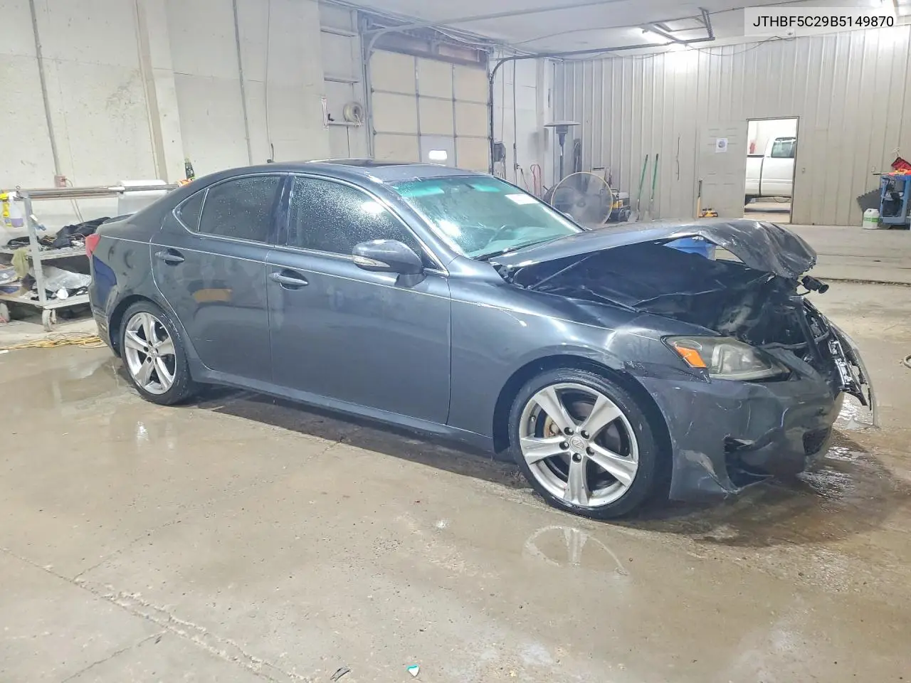 2011 Lexus Is 250 VIN: JTHBF5C29B5149870 Lot: 62115716