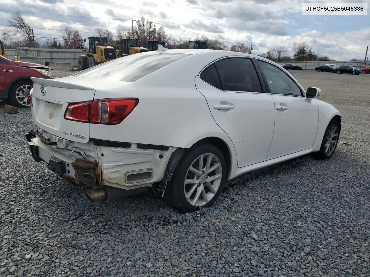 JTHCF5C25B5046336 2011 Lexus Is 250