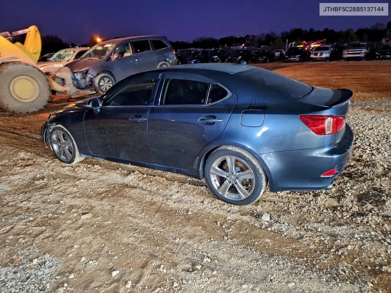 JTHBF5C28B5137144 2011 Lexus Is 250