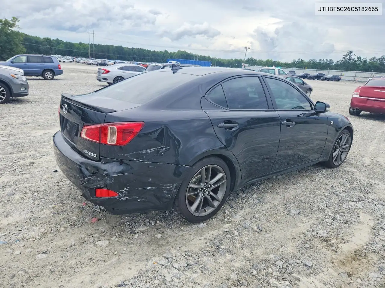 2012 Lexus Is 250 VIN: JTHBF5C26C5182665 Lot: 54600286