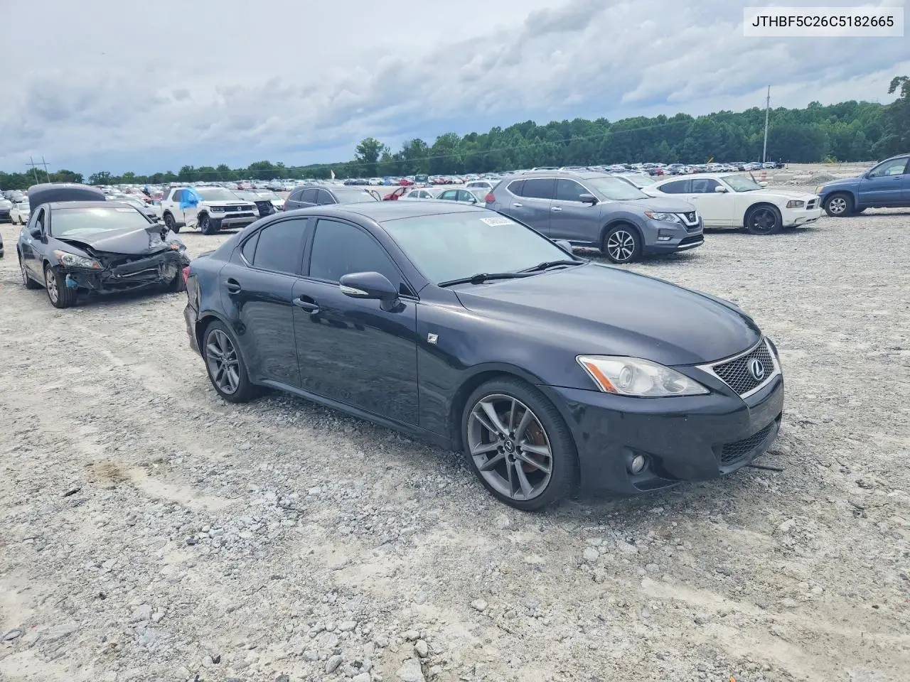 2012 Lexus Is 250 VIN: JTHBF5C26C5182665 Lot: 54600286