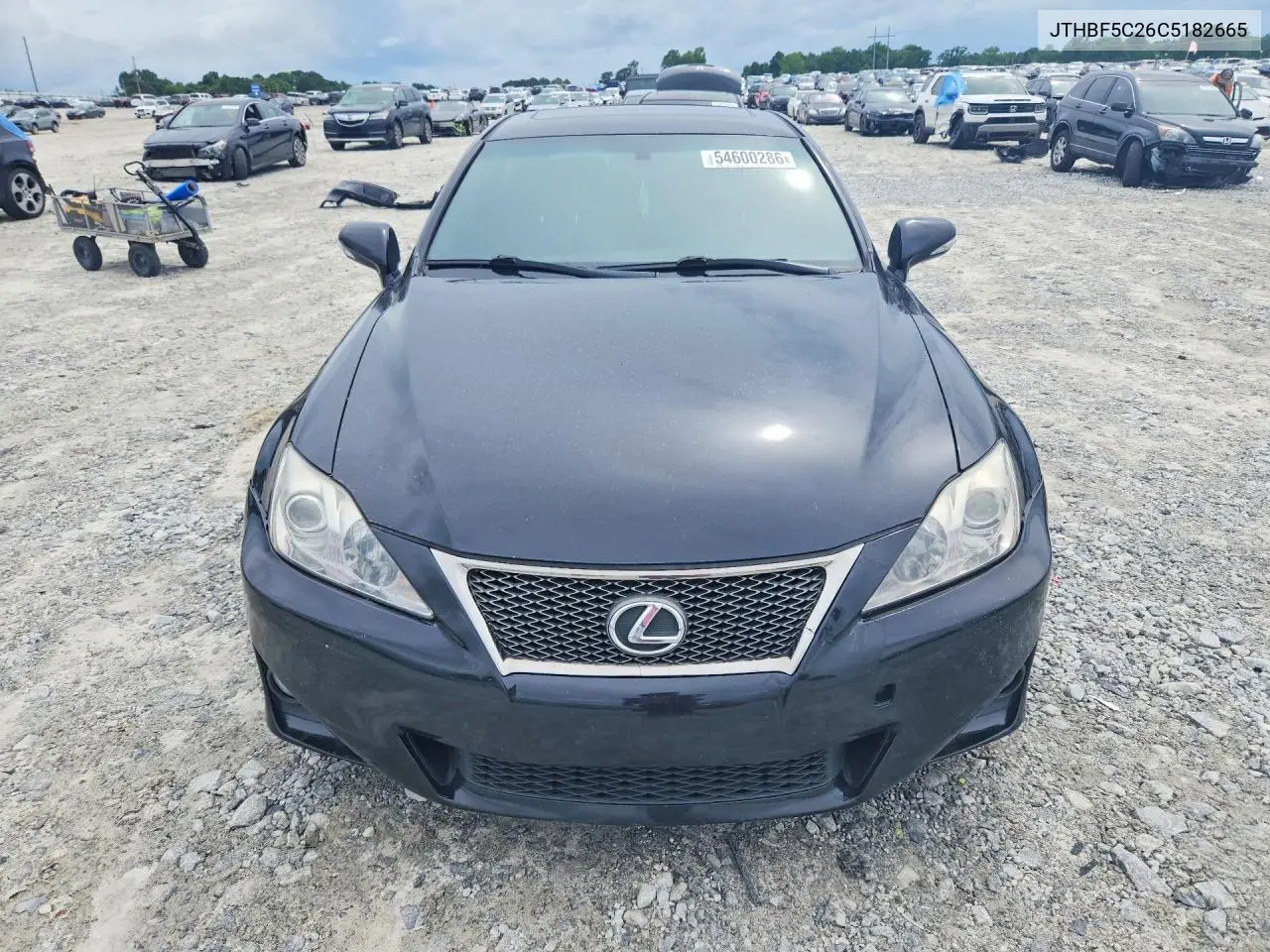 2012 Lexus Is 250 VIN: JTHBF5C26C5182665 Lot: 54600286