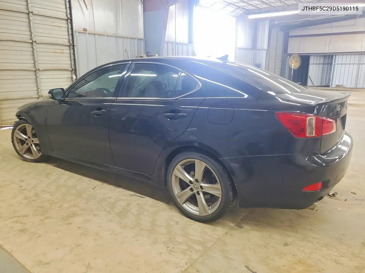 2013 Lexus Is 250 VIN: JTHBF5C29D5190115 Lot: 62022966
