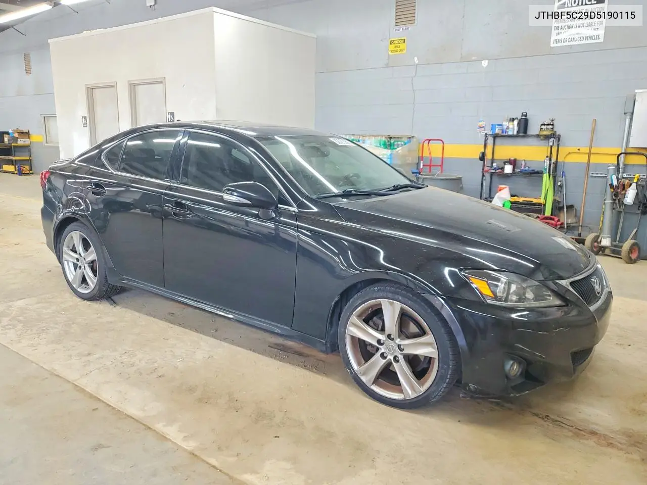 2013 Lexus Is 250 VIN: JTHBF5C29D5190115 Lot: 62022966
