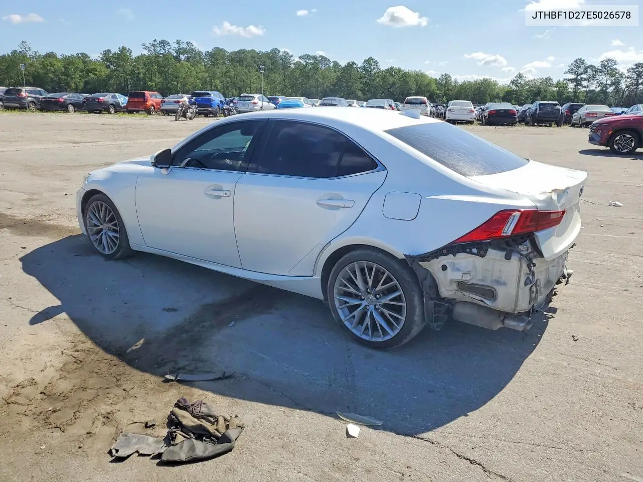 2014 Lexus Is 250 VIN: JTHBF1D27E5026578 Lot: 57081806