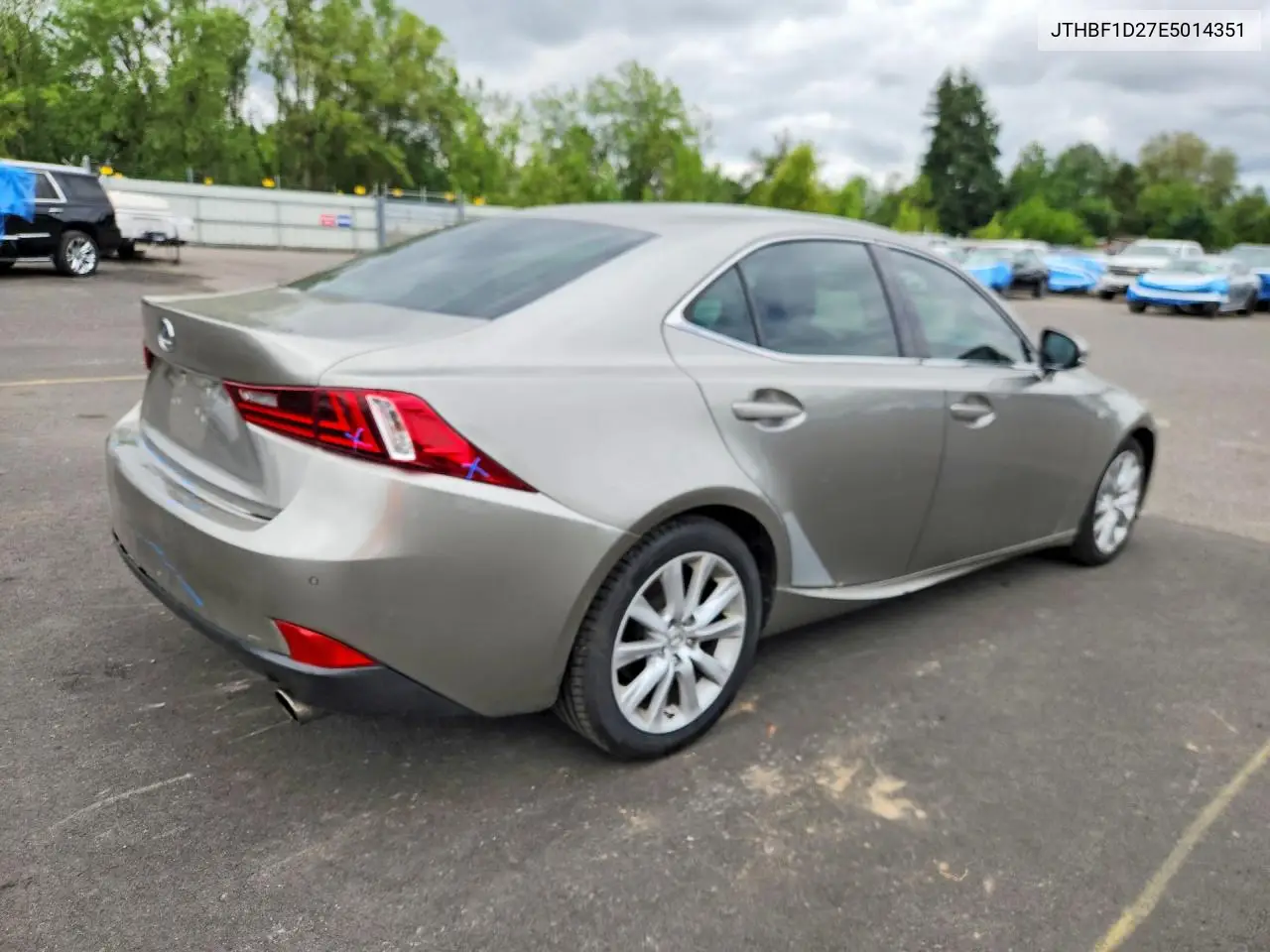 2014 Lexus Is 250 VIN: JTHBF1D27E5014351 Lot: 58403636