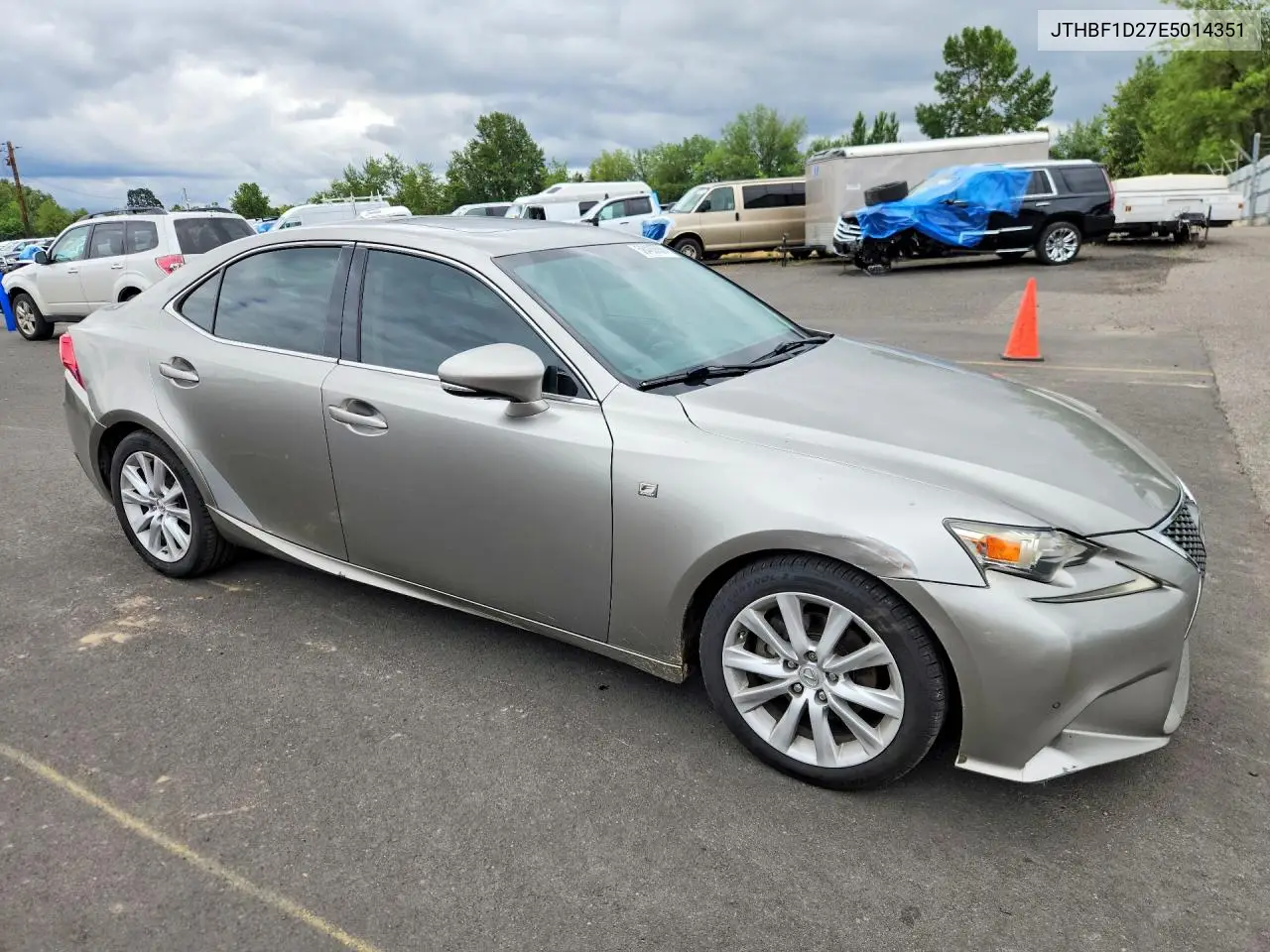 2014 Lexus Is 250 VIN: JTHBF1D27E5014351 Lot: 58403636